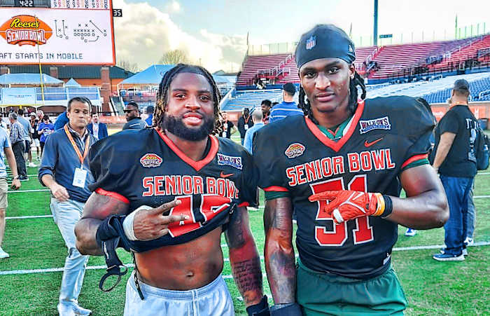 Aubrey Miller Jr and Isaiah Land